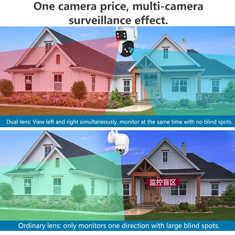 6mp-1296p-icsee-app-dual-lens-wireless-ptz-ip-dome-camera-full-color-ai-humanoid-detection-home-security-cctv-baby-monitor