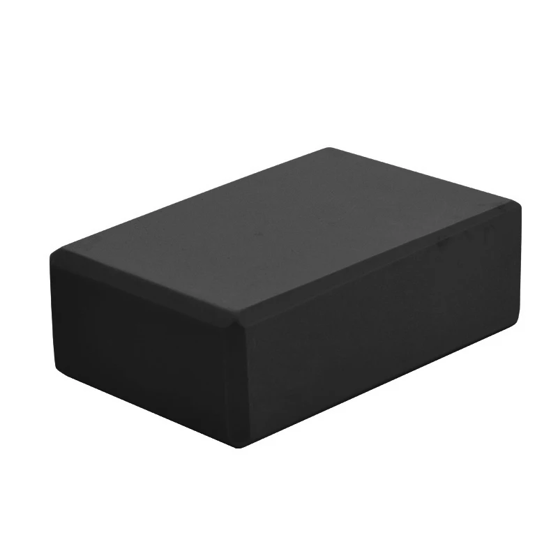 

Custom Eco Friendly Yoga Brick Black,2 Black Color EVA Yoga Block