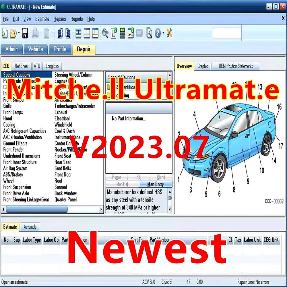 

Newest Automatic Mitchell Ultramate 2023.07 COMPLETE ADVANCED ESTIMATING SYSTEM+Patch for Unexpire+Install Video Guide Tool