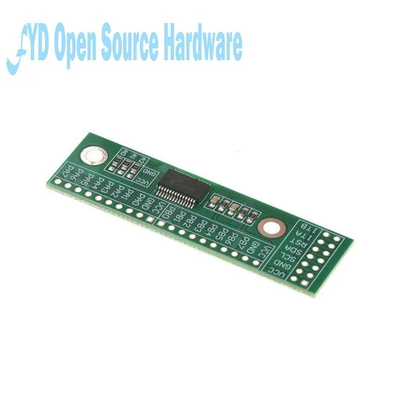 MCP23017 16Bit I/O Expansion Board Module Pin PCB IIC I2C Interface Power Supply To GIPO Converter 25mA1 For Arduino 