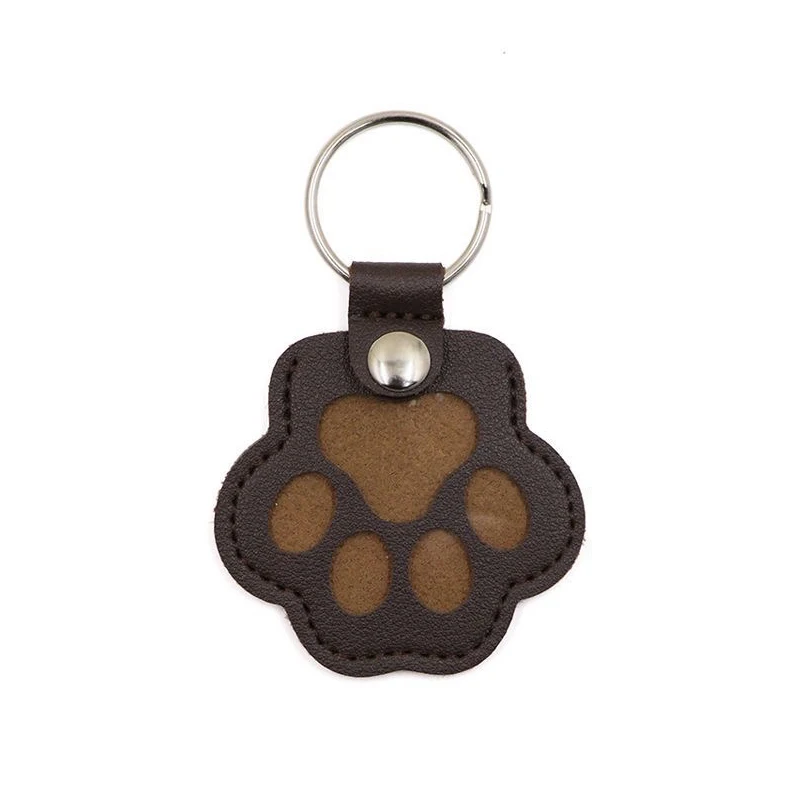 Tierhaar-Gedenk-Schlüsselanhänger, PU-Leder, Andenken, Medaillon für Katzen, Hunde, Fell, Tierhaar, Aufbewahrung, Anhänger, Handtasche, Hängezubehör