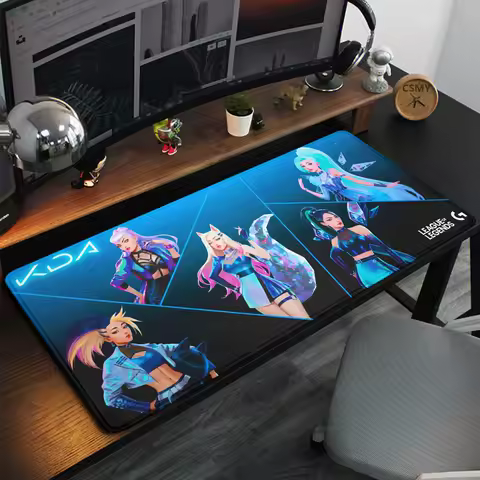 Wireless Computer Magic Mouse Pad Gaming Pc Accessories Kda Gamer Keyboard Desk Mat Mausepad Table Pads Deskmat Mousepad