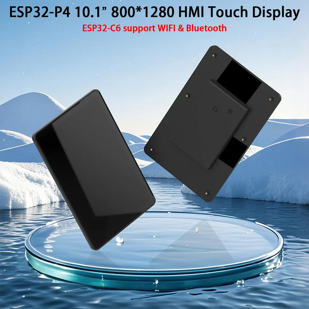 ESP32-P4 10.1 inch 800*1280 IPS HMI LCD Module Screen Display Touch Panel JC8012P4A1 Camera WIFI Bluetooth for Arduino LVGL