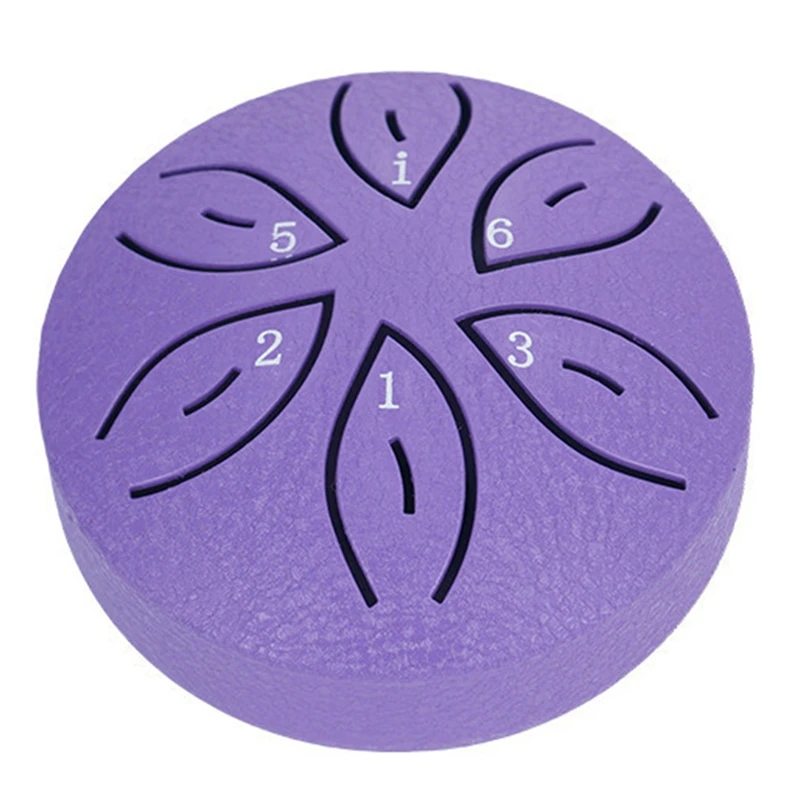 أفضل الآلات الموسيقية للأطفال أورف آلات الحرف طبلة مجوفة صغيرة 3 بوصة 6 لهجة #3