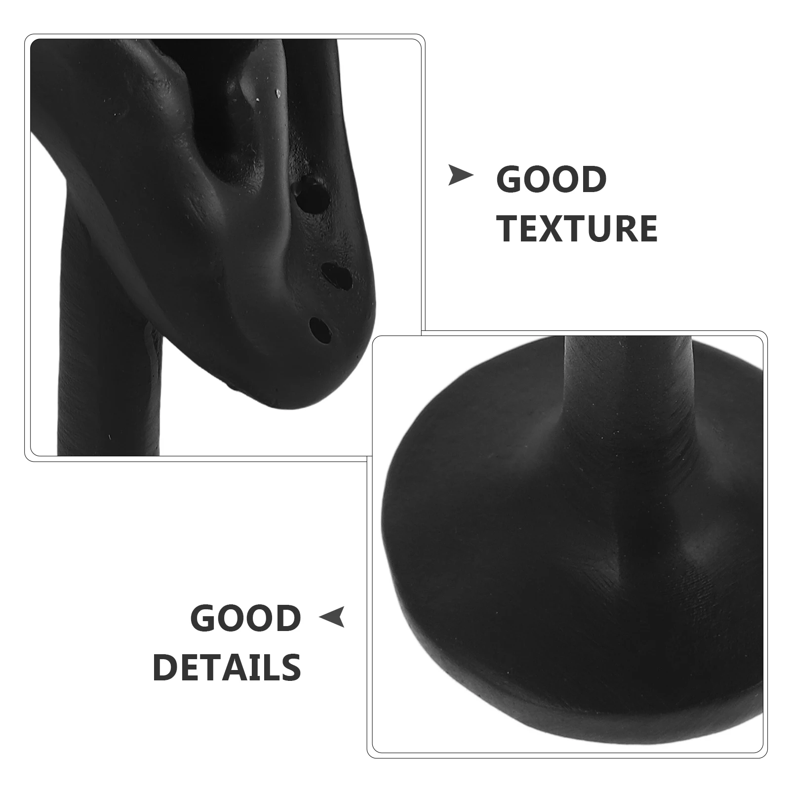 

Earring Display Black Simulated Studs Display Stand Model Holder for Accessories ganization Photography Selling