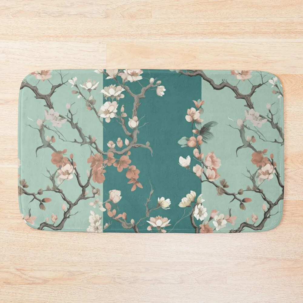 

festooned almond tree Bath Mat Carpet Rug Carpets For The Bathroom Bathtub Anti Slip Non-Slip Pad Mat