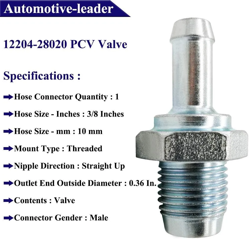 لتويوتا جديد PCV صمام 12204-28020 2.4L 2AZ-FE & 2.0L 1AZ-FE كامري RAV4 TC