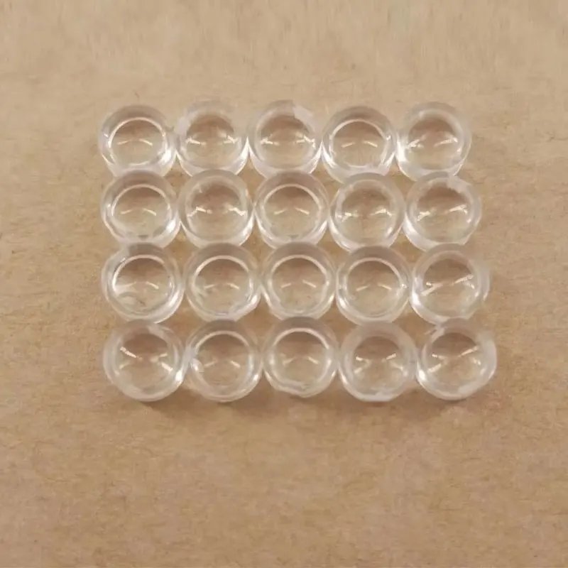 10PCS 5mm 7mm Aspherical Focusing Acrylic Plano-convex Lens Focal Length 6mm 8mm PMMA Collimating Lens Laser Diode Focusing Lens