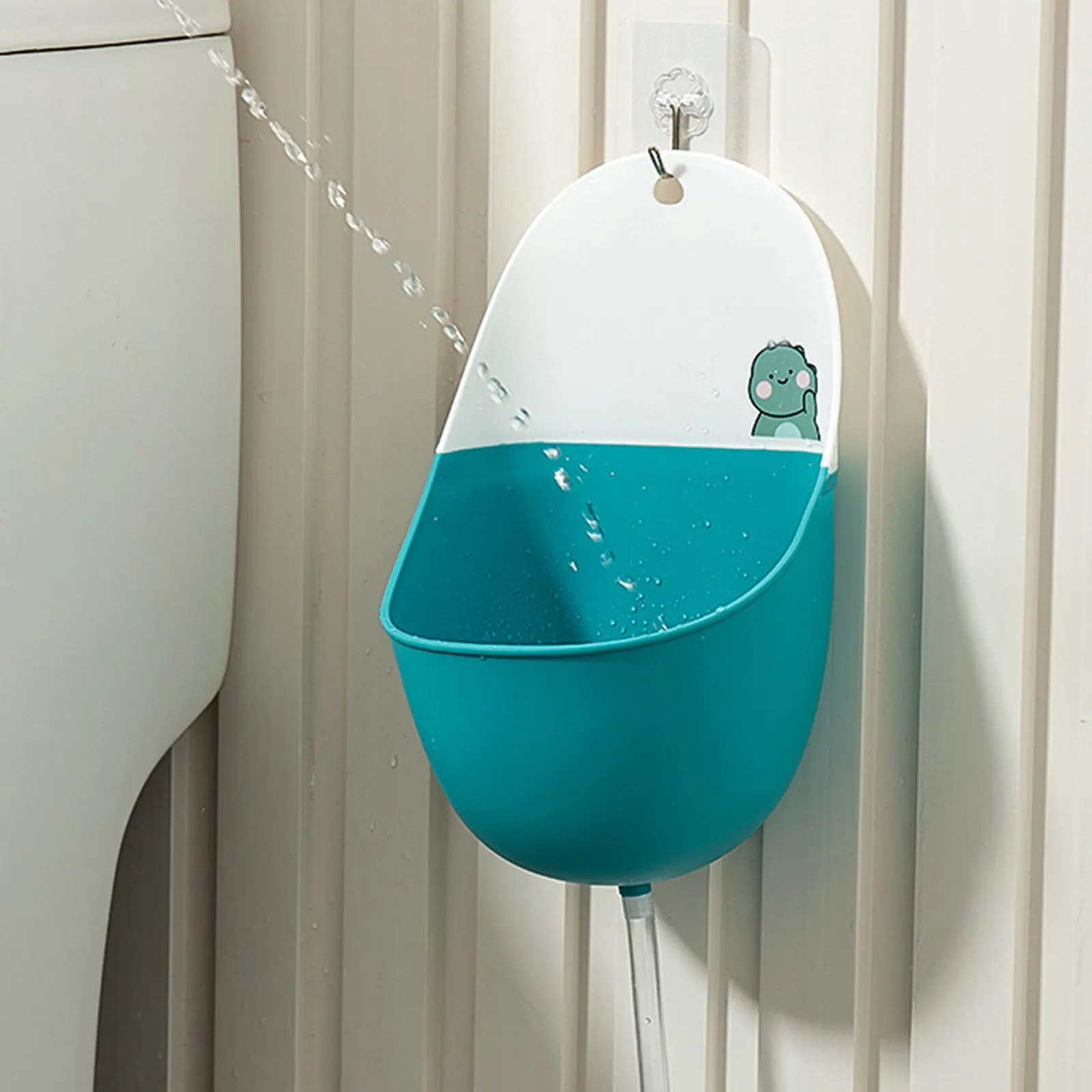 

Plastic Boy Urinal St Potty Toddler Training Toilet Blue Tpr Baby Pee Portable Kids Bathroom Helper Cartoon Design Safe Use