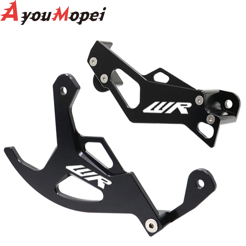 For YAMAHA WR250F WR450F WR250X WR250R WR 250F 450F 250X 250R Motorcycle WR LOGO CNC Rear Brake Caliper Guard Cover Protector