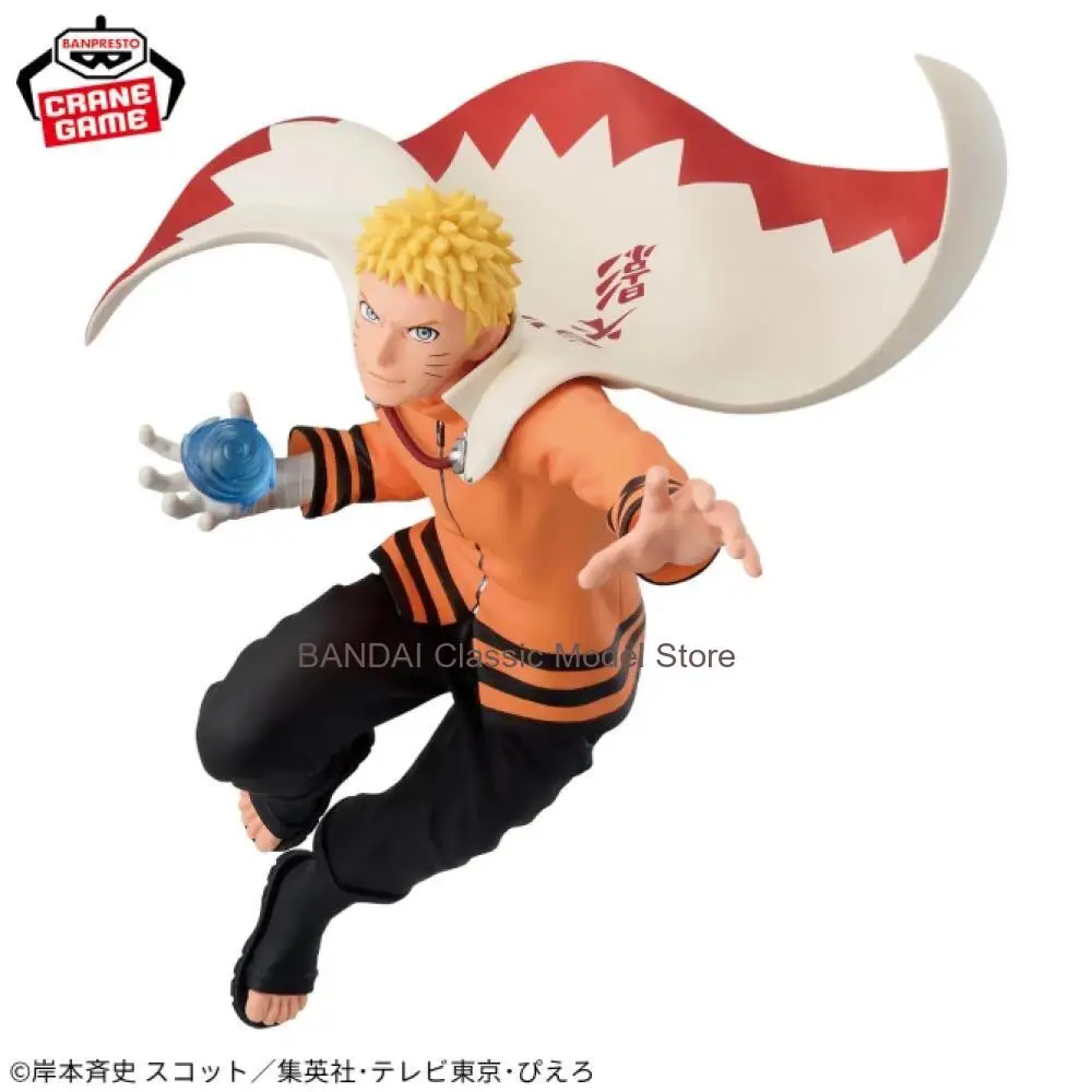 Banpresto Vibration Stars Anime Figurina Giocattolo, Boruto, Naruto, Next Generations, Uzumaki, II, Modello Originale, 18 cm