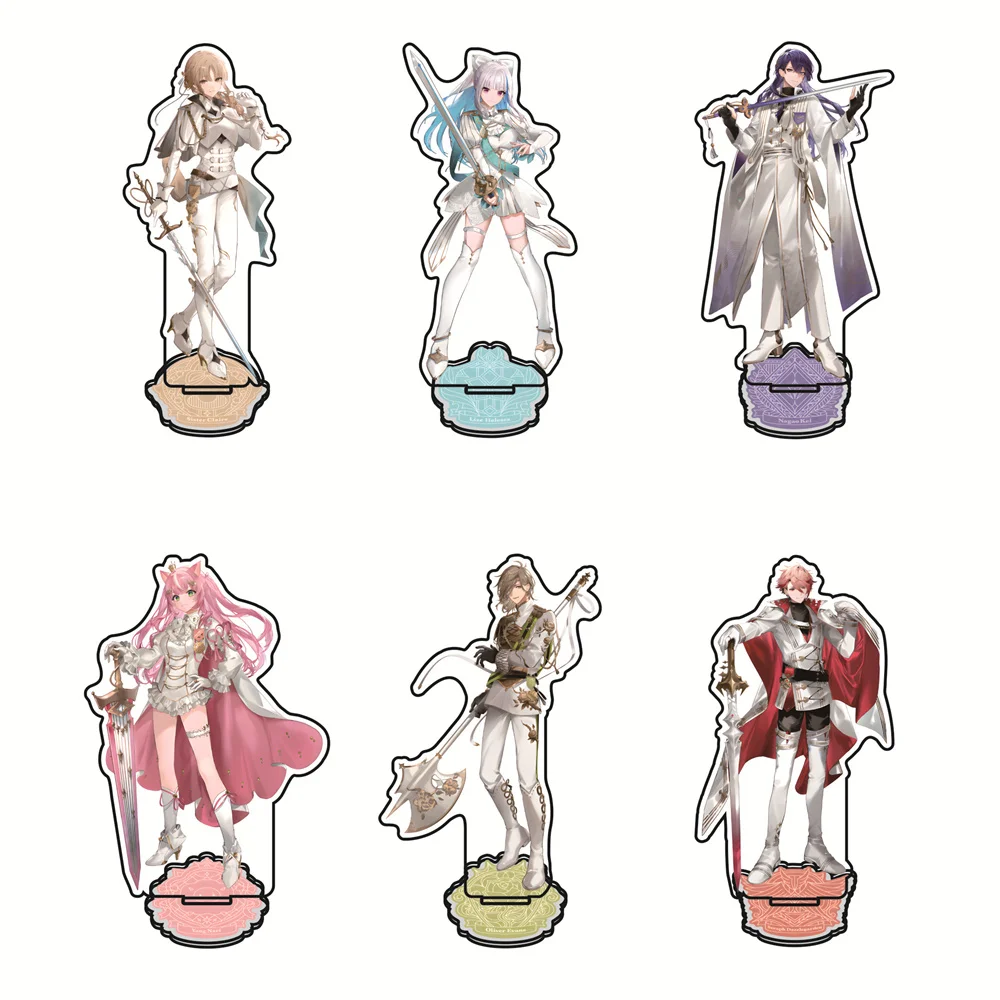 NIJISANJI Knight 15cm Acrylic Stand Yang Nari/Seraph Dazzlegarden Tabletop Decorations Accessories Decor Gifts Exquisite Product