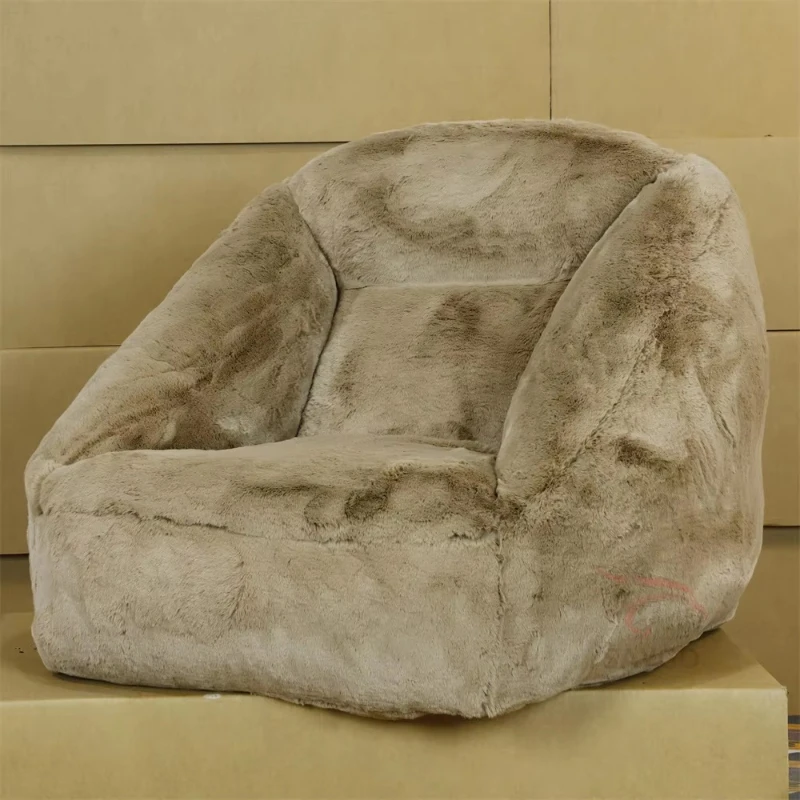 Foldable portable outdoor camping inflatable sofa with backrest