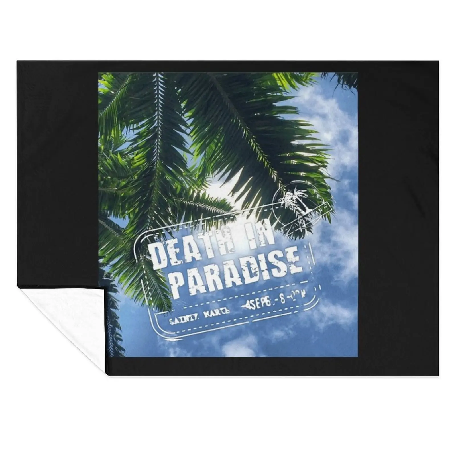 

BBC Death in Paradise Throw Blanket Sofa Quilt anime Soft Comforter Blankets