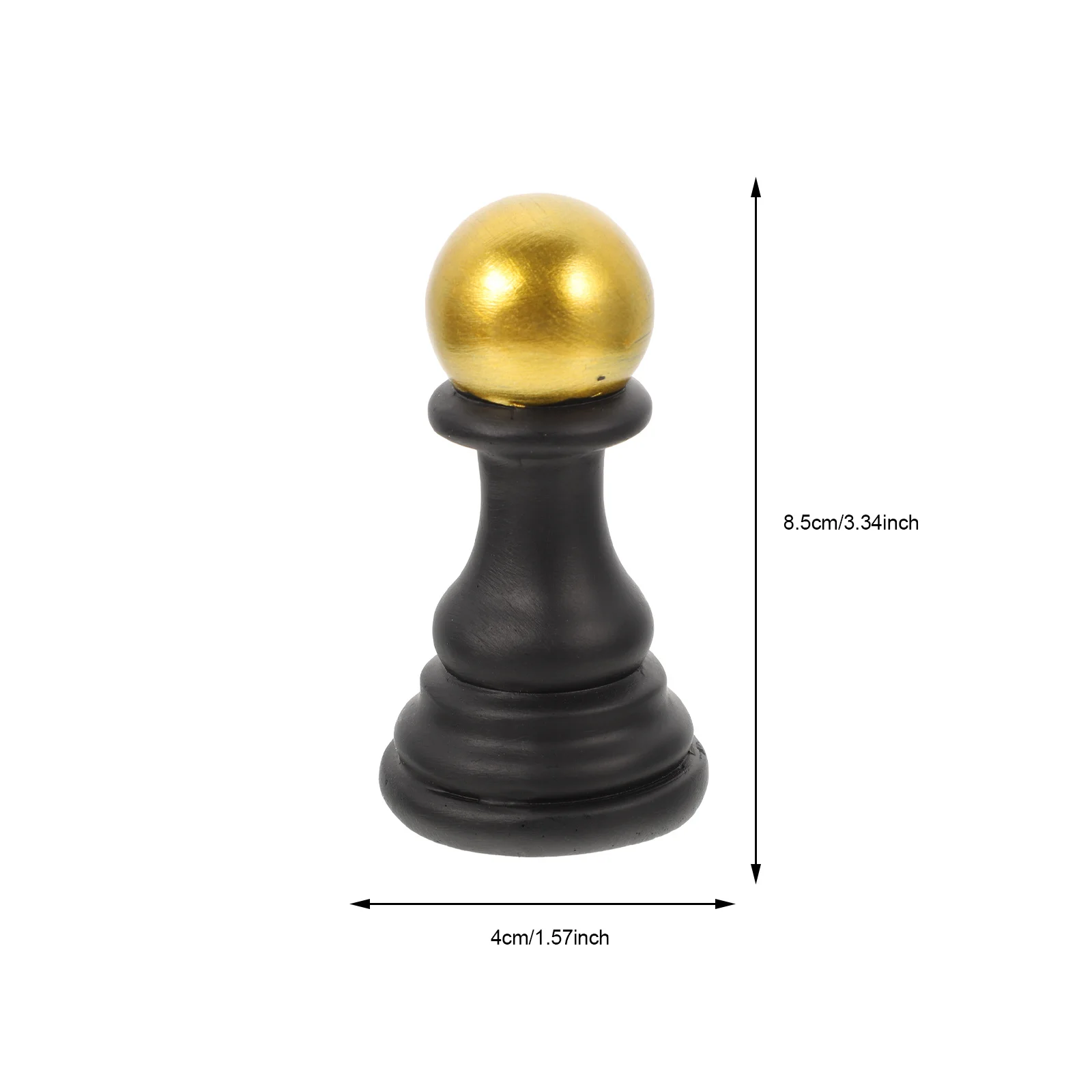 

Creative Resin Chess Decor Exquisite Tabletop Ornament Stylish Sculpture Home Office Decoration Housewarming Gift