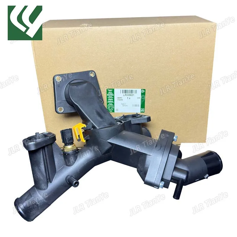 

Engine Coolant Thermostat with Housing Assembly For Land Rover Discovery 3 RR Sport 4.4L V8 LR005631 4646010 4536880 1316378