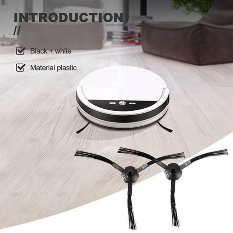 فرشاة جانبية بلاستيكية لـ Ilife A4 ، A4S ، A40 مكنسة كهربائية آلية ، Ecovacs CEN550