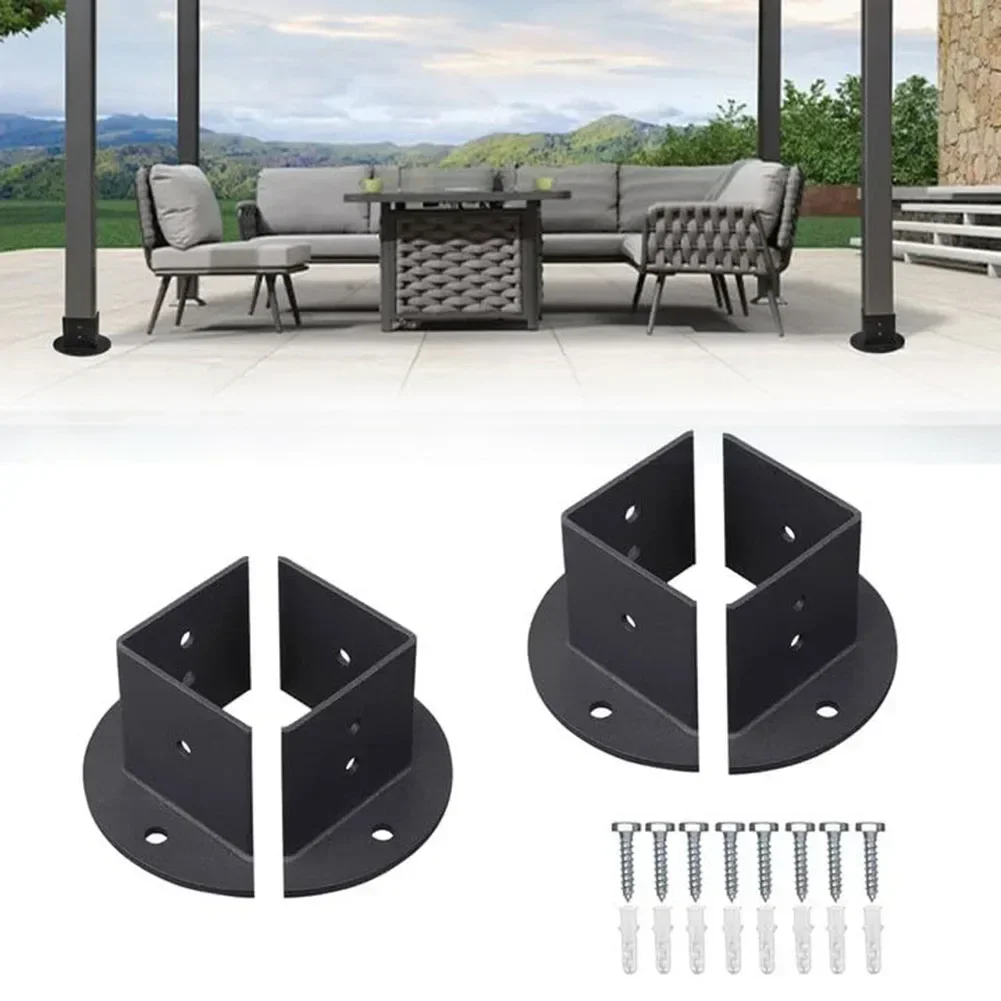 

Deck And Fence Installations Adjustable Post Base Fence Support Sturdy Construction User-Friendly Manual Versatile Applications