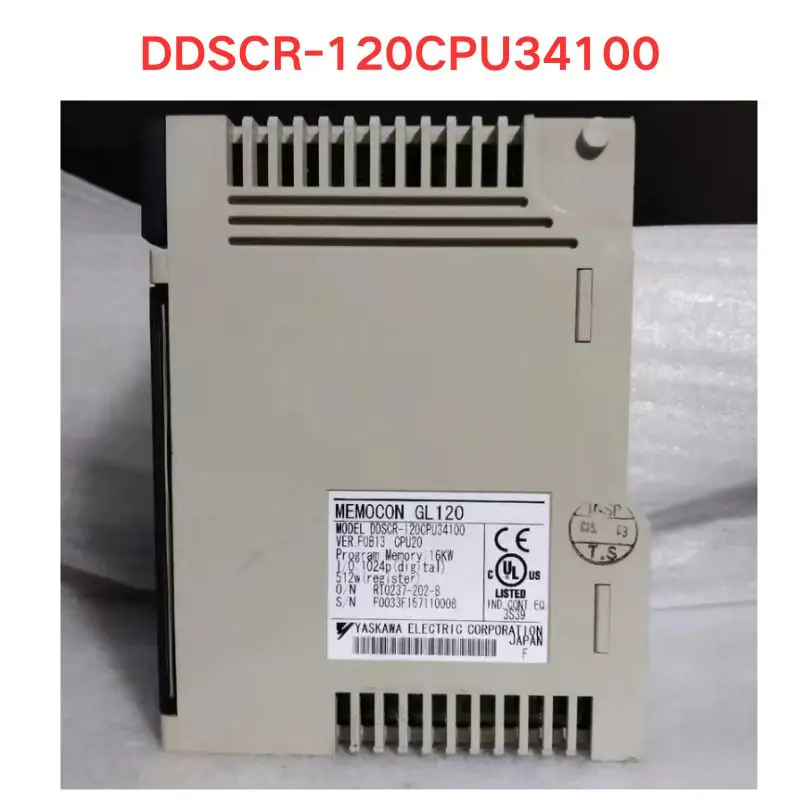 Used OEM disassembled parts DDSCR-120CPU34100 PLC module Functional test OK Fast delivery