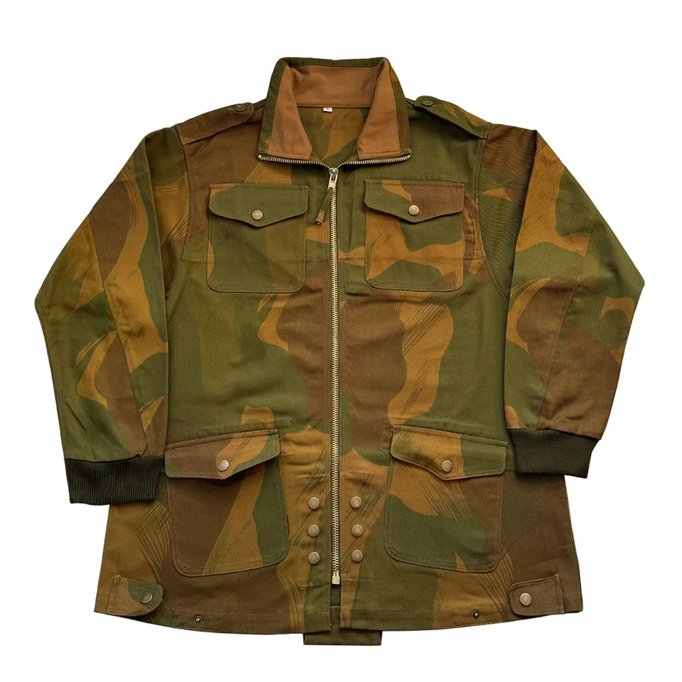 デニソン スモック 英国軍レトロ WW2 制服ウインドブレーカー迷彩