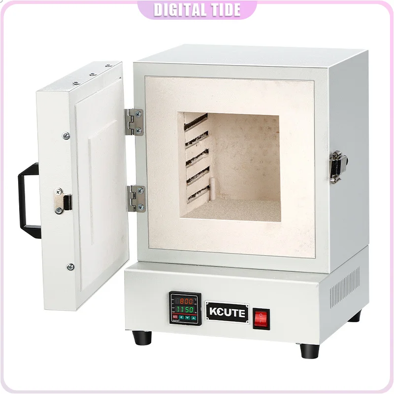 1150 °   Horno de temperatura constante de cuatro lados para joyería, horno de fundición de molde de yeso, horno de Control de temperatura con pantalla Digital