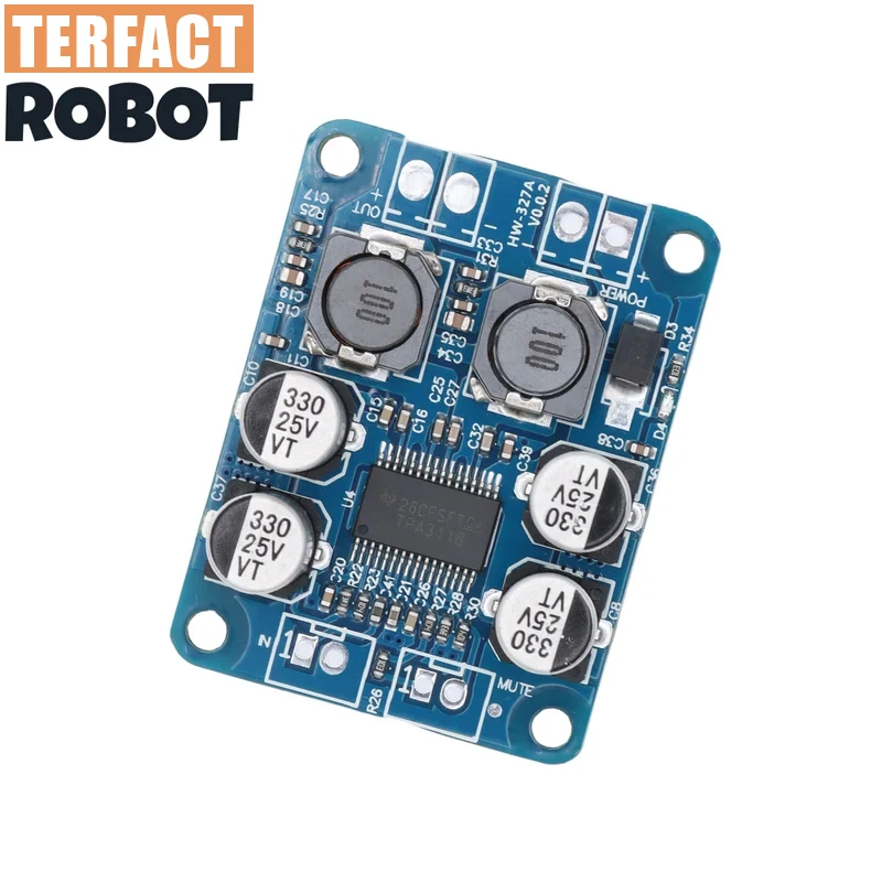 Modul Penguat Daya Audio Digital Mono 32Pin Chip Original TPA3118 60W DC 12V-24V