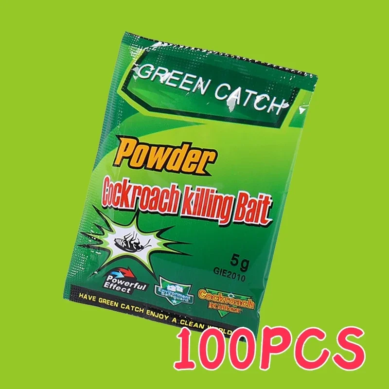 

100PCS Powder Control And Kill Large Ants Bait Agent Household Powerful Insecticide Ant Indoor Ant Killer Insecticide