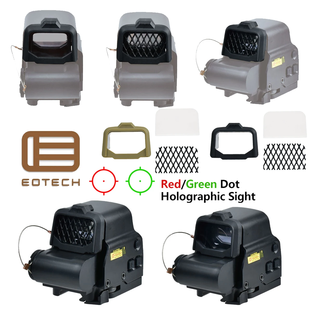Tactical Killflash for EOTECH 558 EXPS3 Optical Scope Protective Cover Holographic Red Dot Sight Kill Flash Hunting Accessories