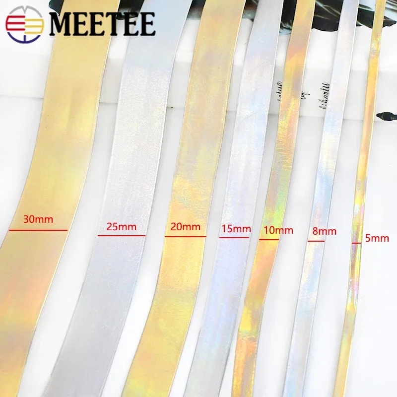 5/10Meters Meetee 5-30mm PU Faux Leather Rope Soft Ribbon Cord Webbing Decor Ribbons Garment Tape DIY Handmade Craft Accessories