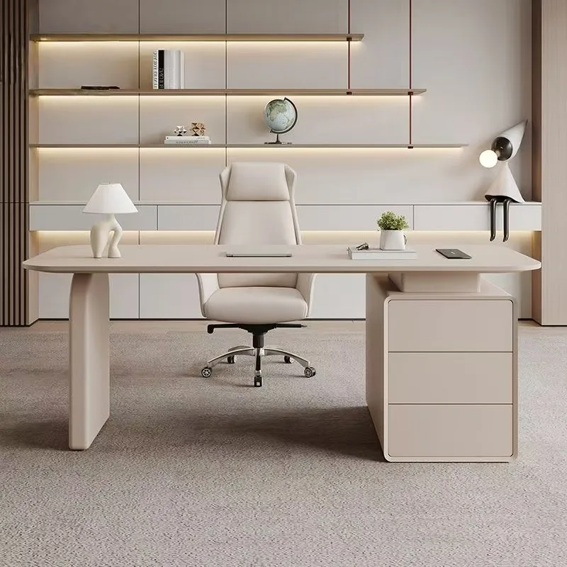 Minimalist Luxury Office Desks Modern Durable Office Desks Lacquer Beauty Office Furniture Scrivanie Per Ufficio ZY40BGZ