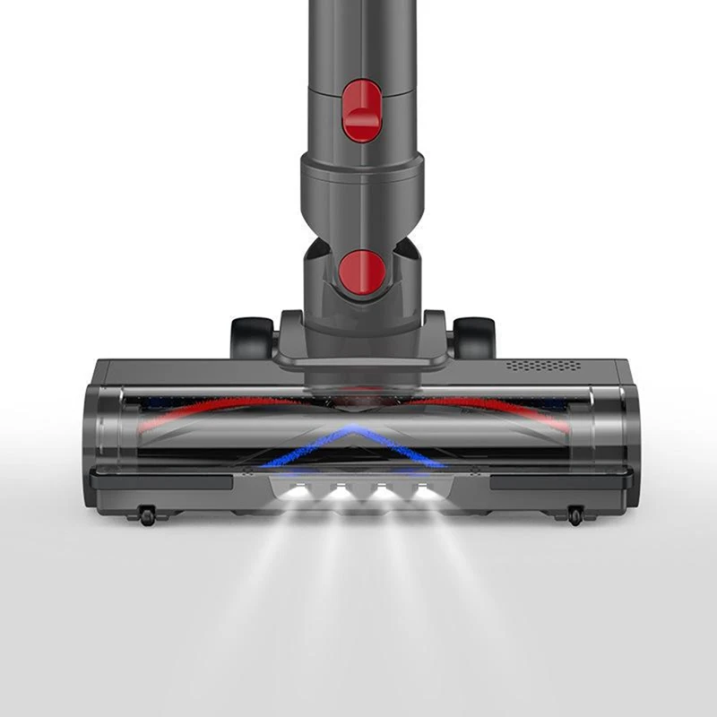 Быстросъемная турбинная щетка для пылесоса Dyson V7 V8 V10 V11 V15, насадка со светодиодной подсветкой, насадка для щетки для пола