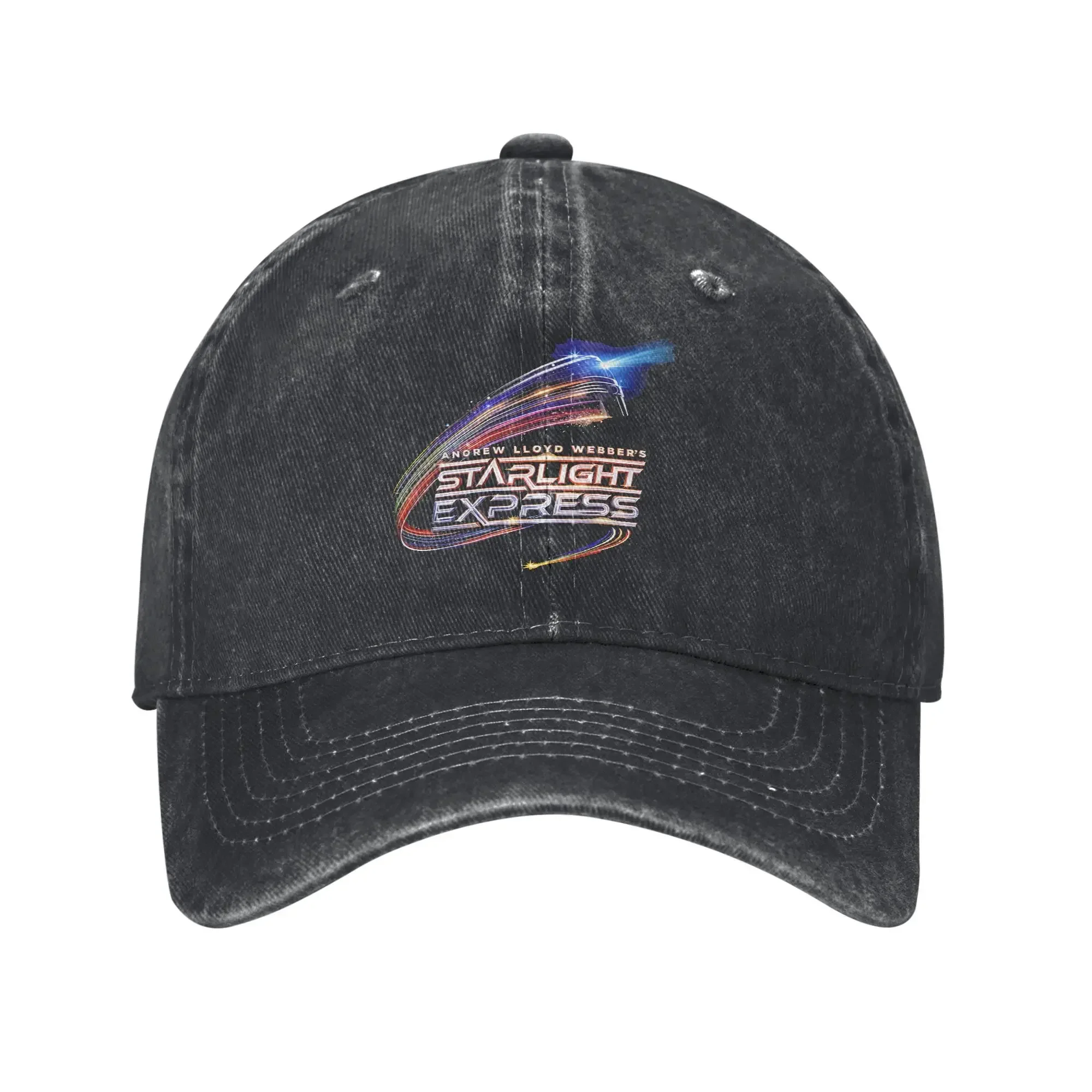 2026 Starlight Express Musical Theater Baseball Caps Classic Distressed Denim Washed Broadway Sun Cap Men Women Travel Adjustabl