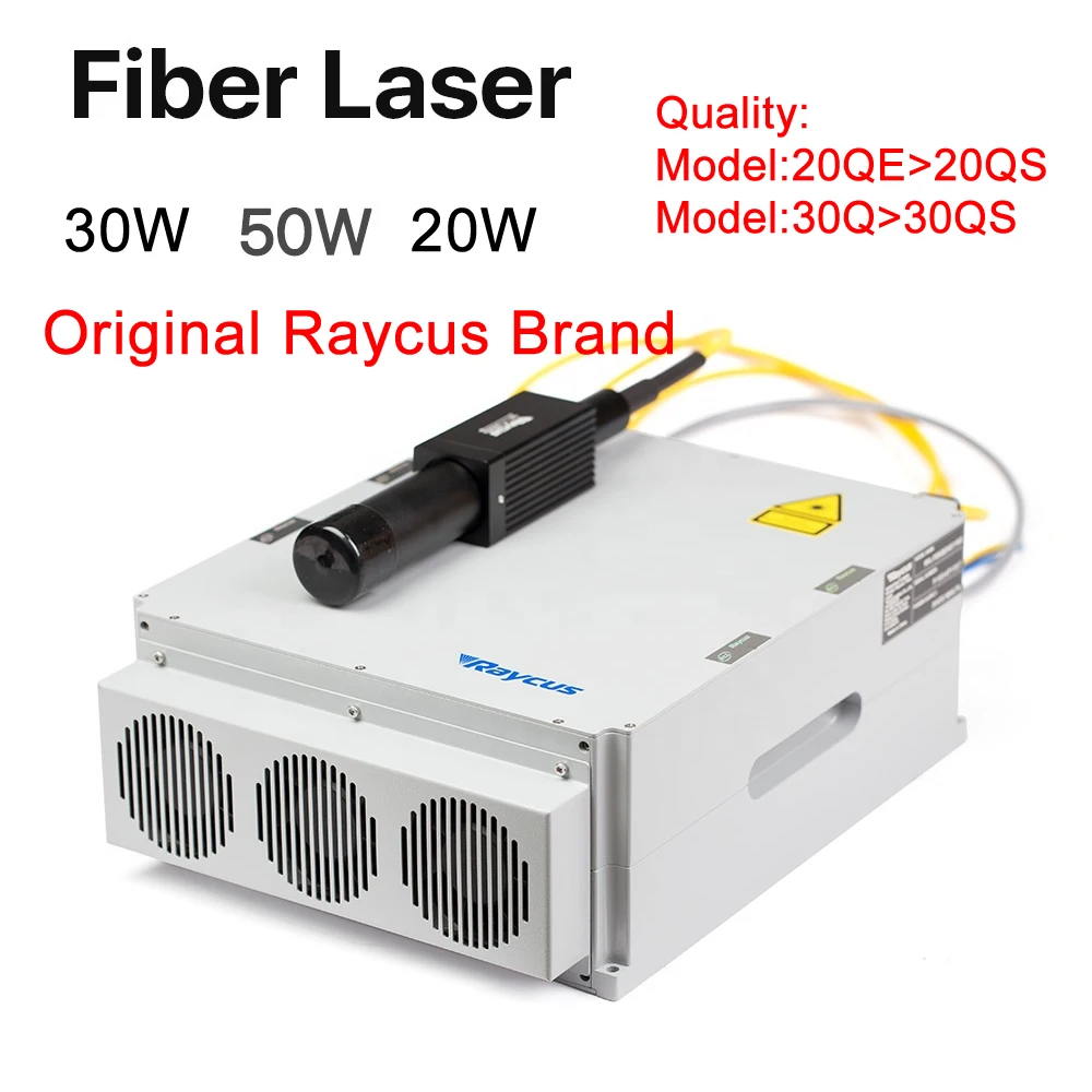 

100W Fiber Laser Marking Machine 20W 30W 50W Raycus Laser Source Module GQM 1064nm for Metal Marking Laser