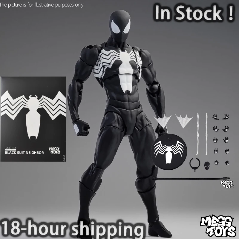 

В наличии MessToys Фигурка Человека-Паука Ct Toys Черный Красный Человек-Паук Фигурка беспорядок Игрушка Фигурка Аниме Статуя Модель Подарки