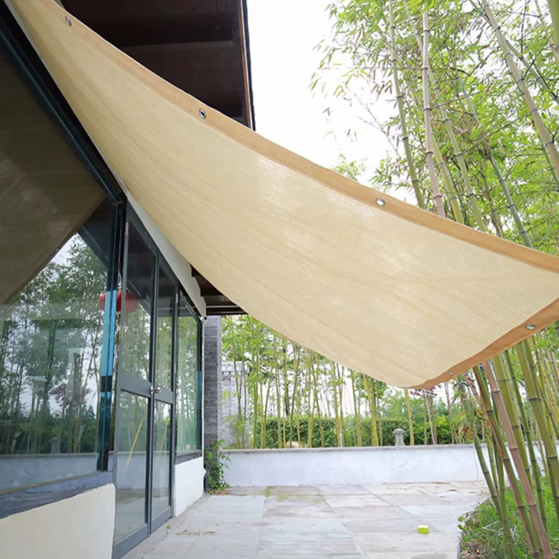 Hi-quality HDPE Anti-UV Sun Shading Net Outdoor Awning Swimming Pool Sunblock Shade Cloth Succulent Plant Sunshade Net Car Cover