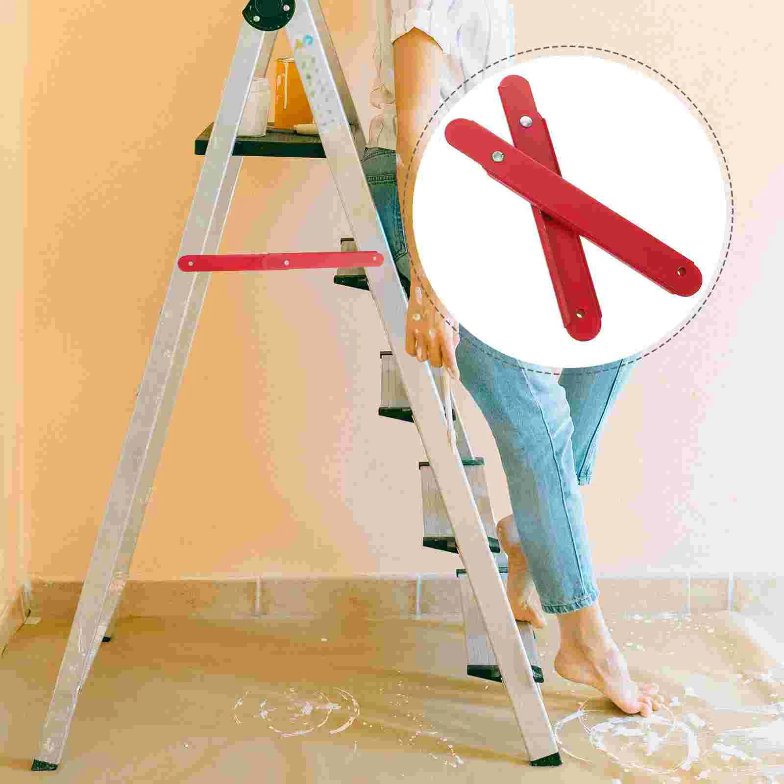 2pcs Attic Ladder Hinge Replacement Ladder Tie Rod Step Ladder Hinge Part ladder accessories folding ladder hinge