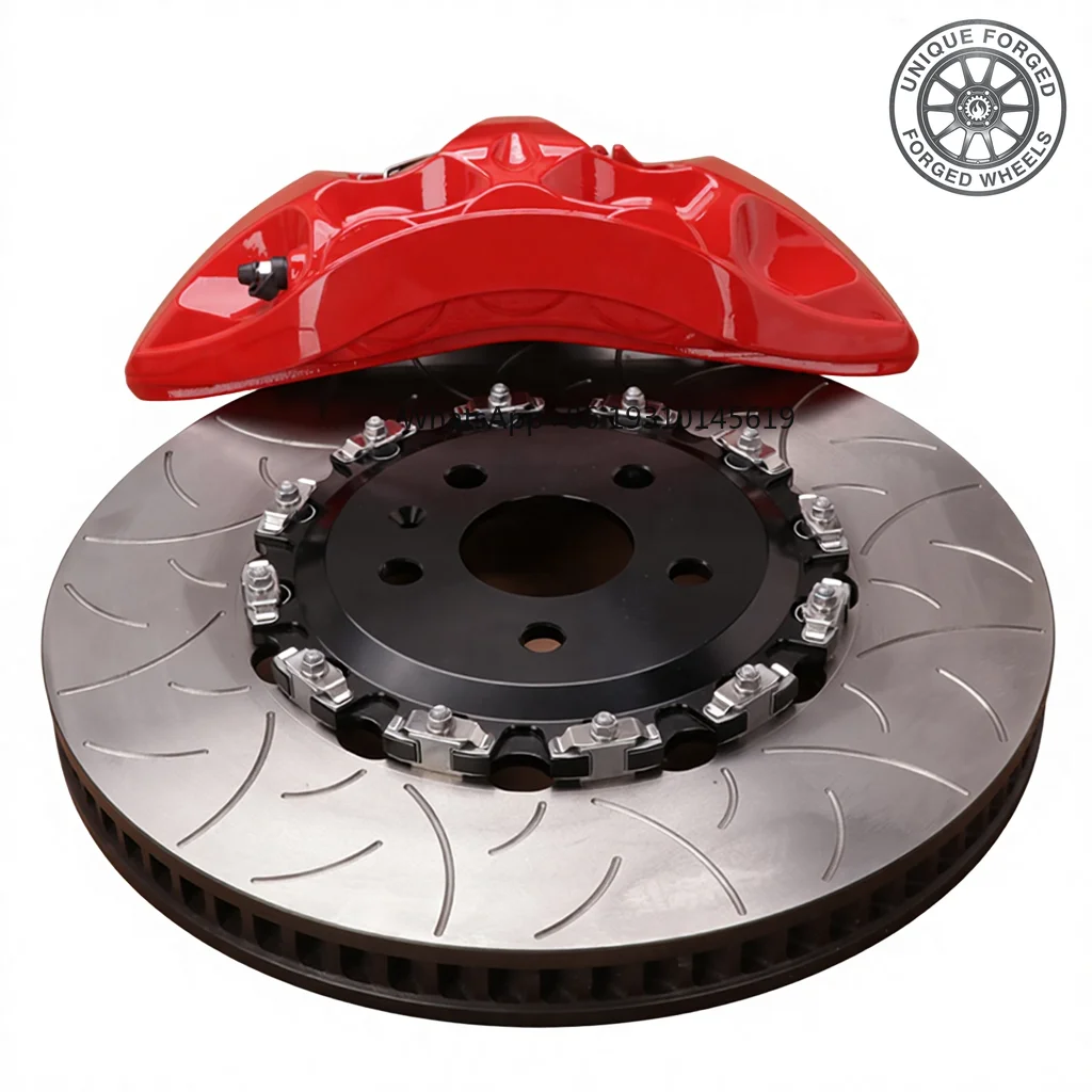 

26 Style Big Aluminum 6 Pot Calipers New Auto Brake System Akebono 8N Caliper 380/390/405mm Rotor Disc For Audi S3 S4 S6 RS3 RS4