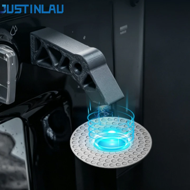 JUSTINLAU Magnetic Holder&Remover for Puck Screen Plastic Dual-Use Auto-Adsorption Accessories for Espresso Machine Barista Tool