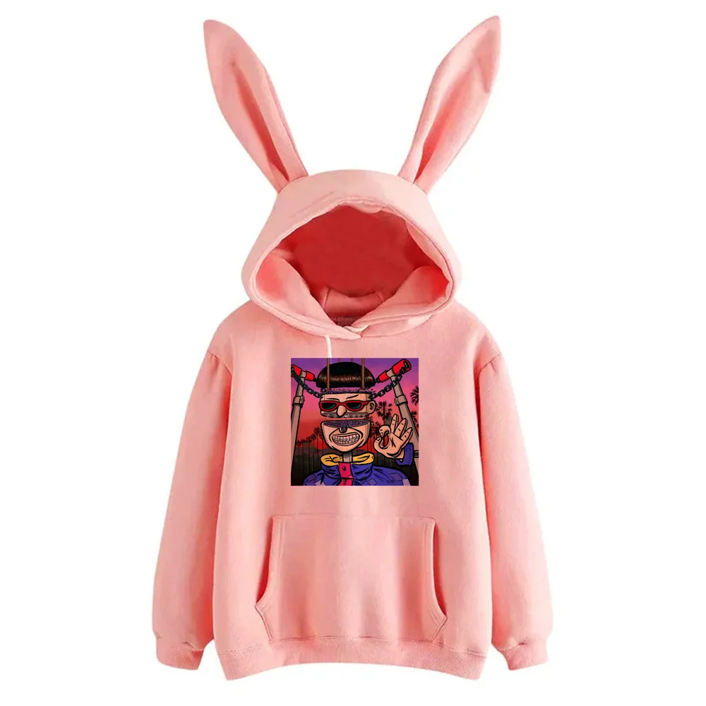 Oliver Tree hoodies women anime sweatshirt japanese anime 2026 gothic winter warm Korean Sport Coat