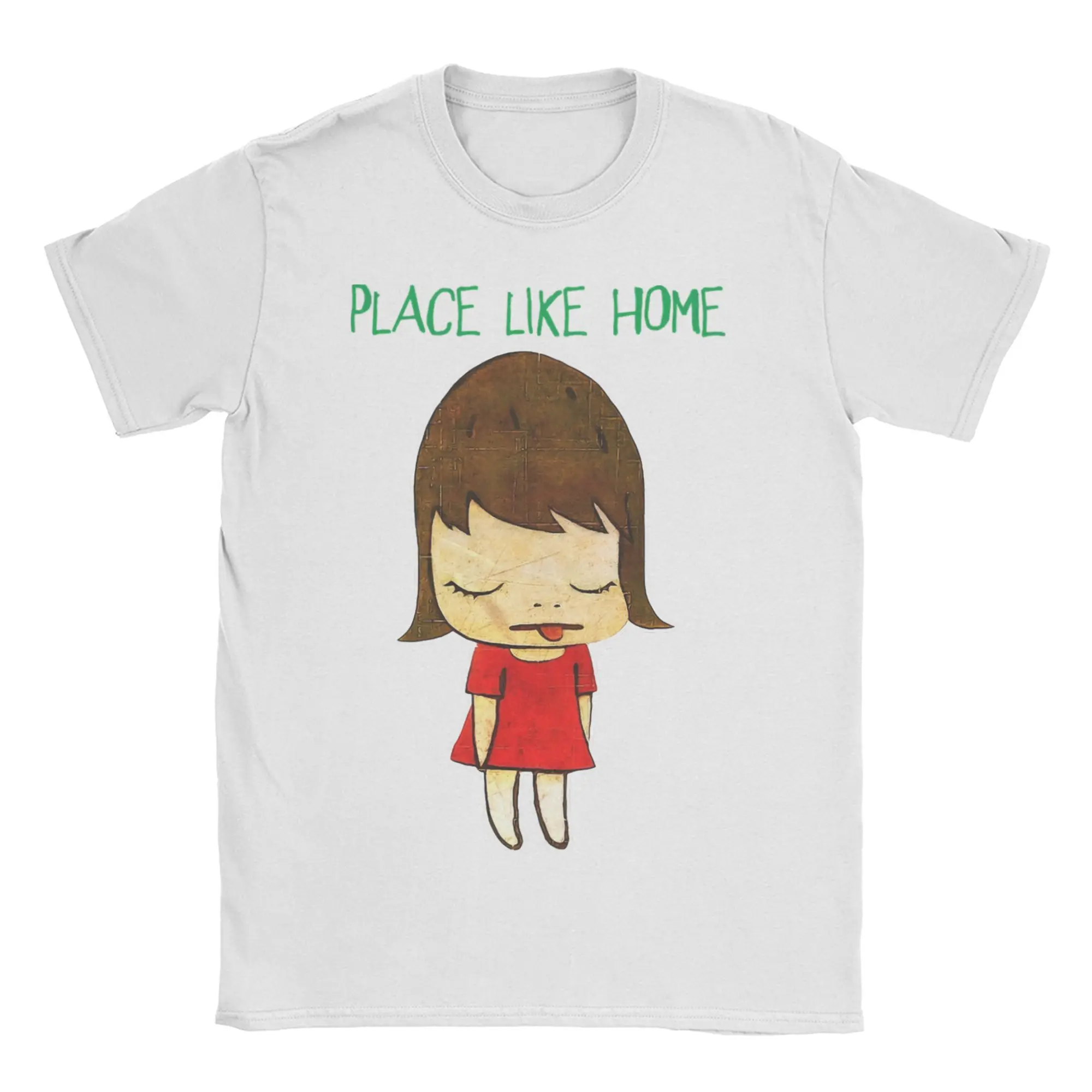 

Yoshitomo Nara T-Shirt Summer Novelty T-Shirts Male 100 Cotton O Neck Oversize Tees Short-Sleeve Streetwear Tshirt