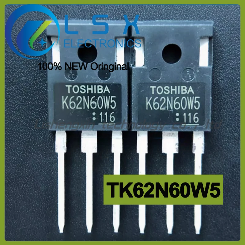 5-10pcs TK62N60W5 K62N60W5 62A 600V TO-247 New and Original