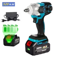 Electric Impact Wrench Cordless Brushless Electric Wrench Hand Drill Socket Power Tool For Makita 21V 388VF Battery