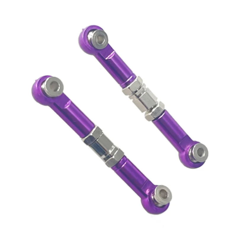 AS96-RC Car Metal Upgrade Accessories Steering Rod For MJX Hyper Go 1/14 14209 14210 H14BM RC Car Upgrade Parts