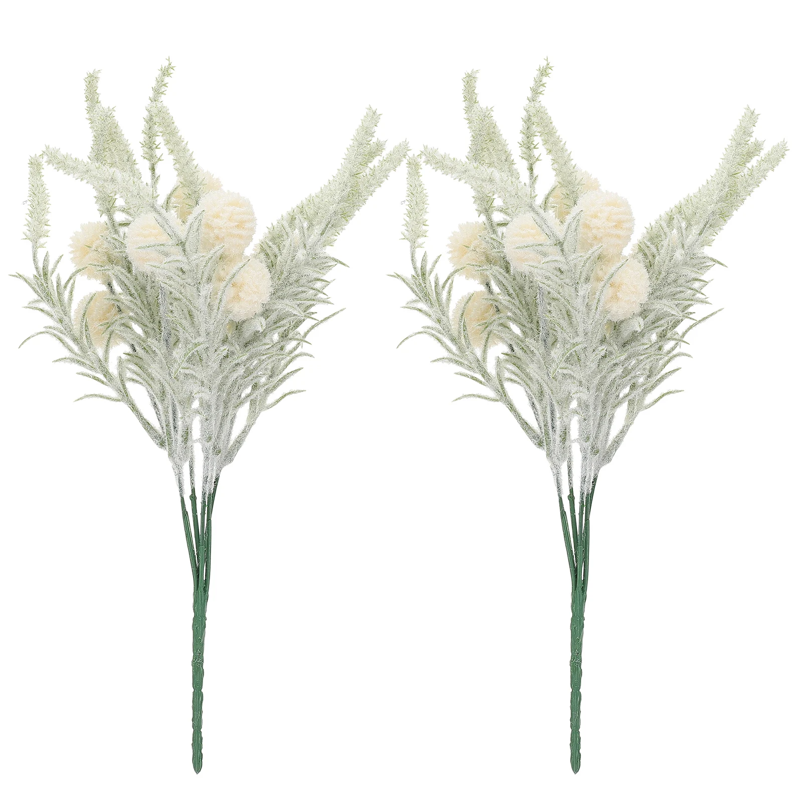 

2 Pcs Simulated Dandelion Fake Flower Ornament Flowers Realistic Faux Hydrangea Decorative Plastic Child Simulation Artificial