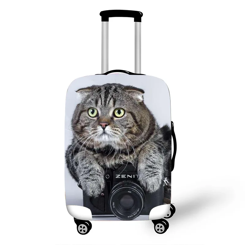 

2025 New Elastic Case Cover Cat Suitcase Protective Cover Suitcase Trolley Case Protective Cover Thickened and Dustproof