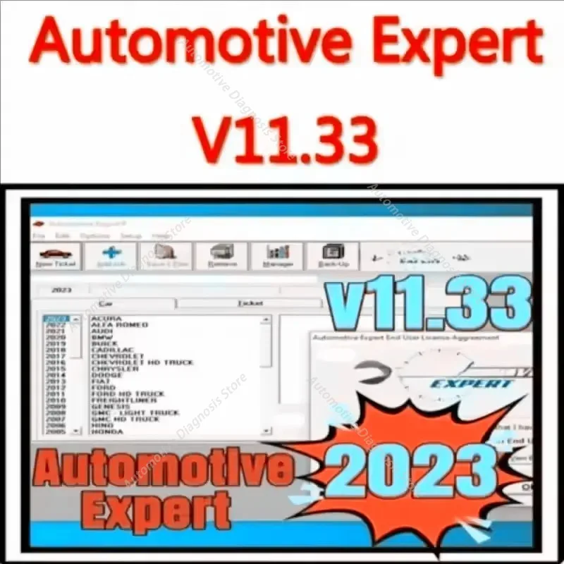 2026 hot sell new  Automotive Expert Version 11.33 with Crack for Multiple Install suppose install remote help Diagnostic Tools