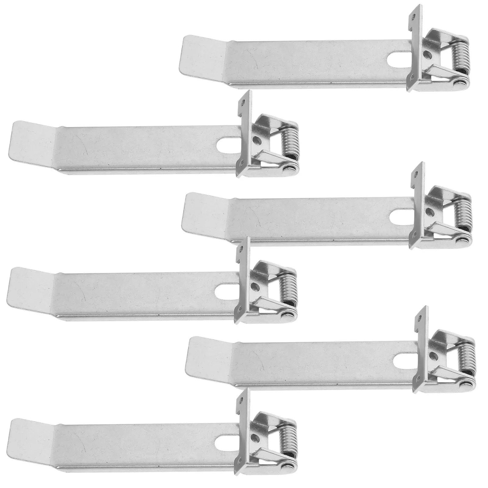 

6 универсальных пружинных зажимов для встраиваемых светильников, для установки и ремонта панельных светильников, надежное крепление металлического потолочного освещения