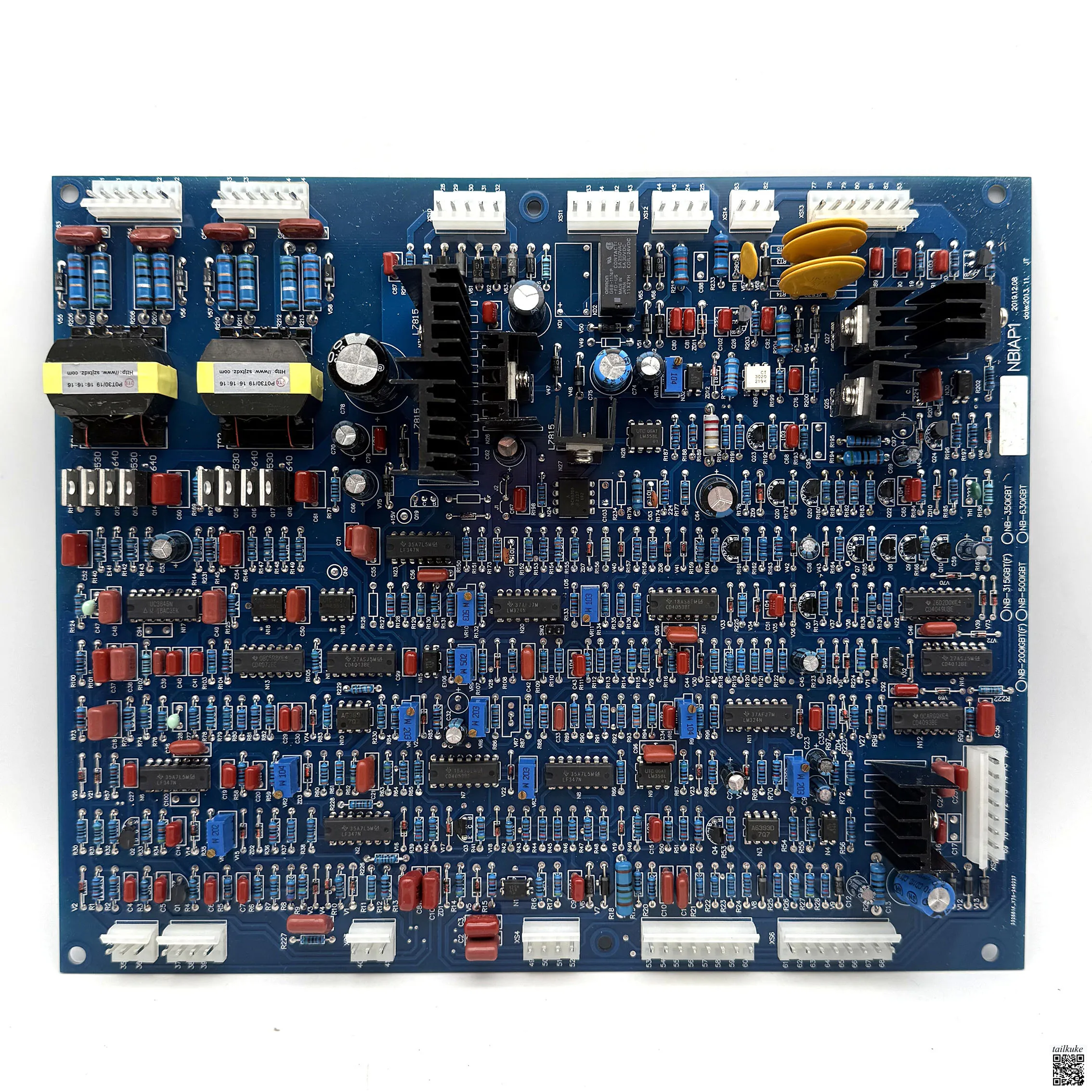 NB500 Gas Shielded Welding Machine Control Board NBC350 Two-shield Welding Mainboard