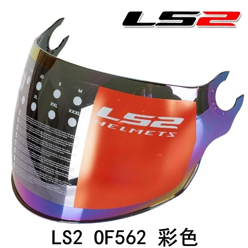 For LS2 OF 562 AIRFLOW Helmet Wind Shield LS2 Helmet Visor Black Mica Replacement Parts Capacete De Moto Cascos Para Moto