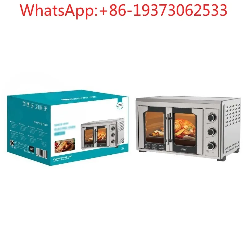 45L Baked Chicken Pizza Household Stainless Steel Door French Oven
